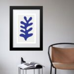 Quadro Matisse Blue Nudes Leaf - 60x48 Cm