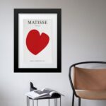 Quadro Matisse The Heart - 60x48 Cm