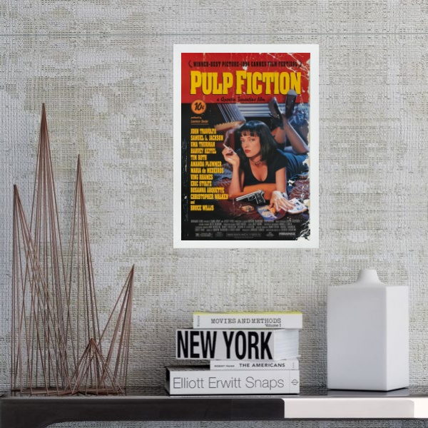 Quadro Poster Do Filme Pulp Fiction