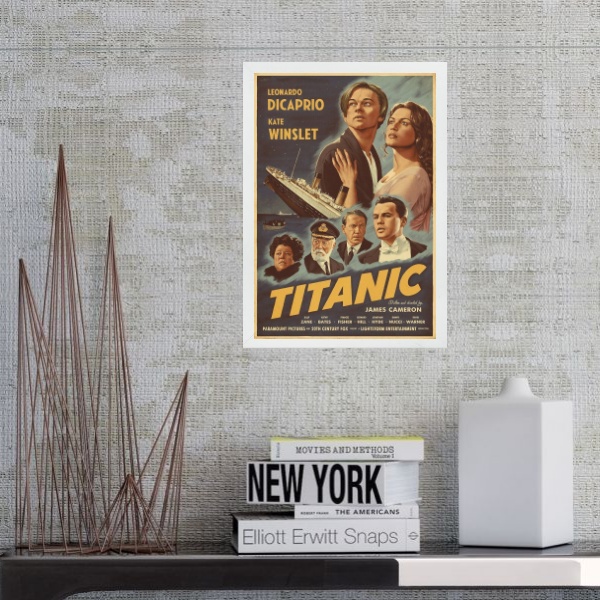 Quadro Poster Do Filme Titanic