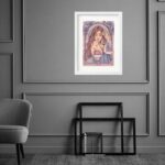 Quadro Vintage Signo Libra - 60x48 Cm