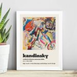 Quadro Abstrato Poster Kandinsky