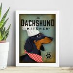 Quadro Cozinha Dachshund