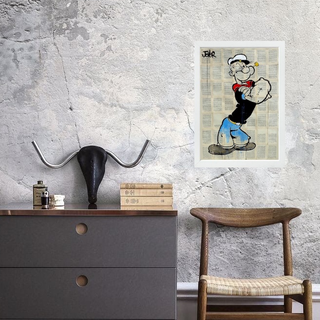 Quadro Decorativo Vintage Popeye