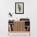 Quadro Decorativo Vintage Yoda