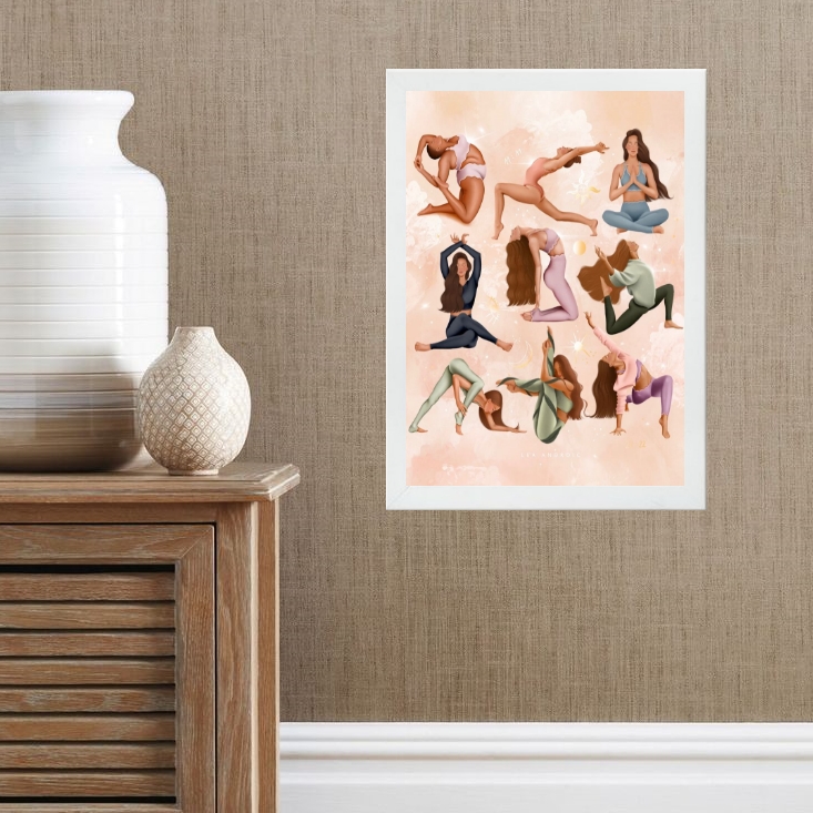 Quadro Decorativo Yoga Para Todas