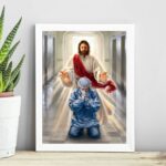 Quadro Jesus Abençoando Médico