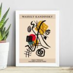 Quadro Poster Abstrato Kandinsky