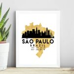 Quadro São Paulo Brazil - Escala