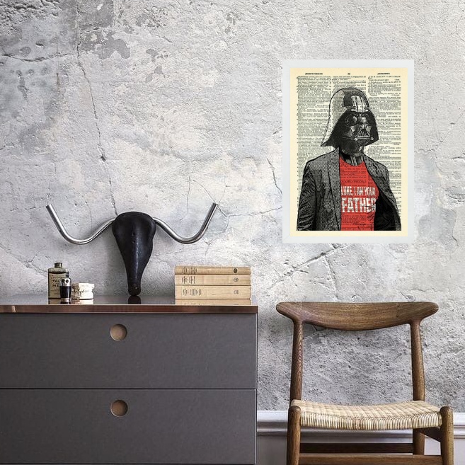 Quadro Vintage Darth - Your Father