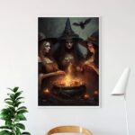 Quadro Decorativo Bruxas Feiticeiras