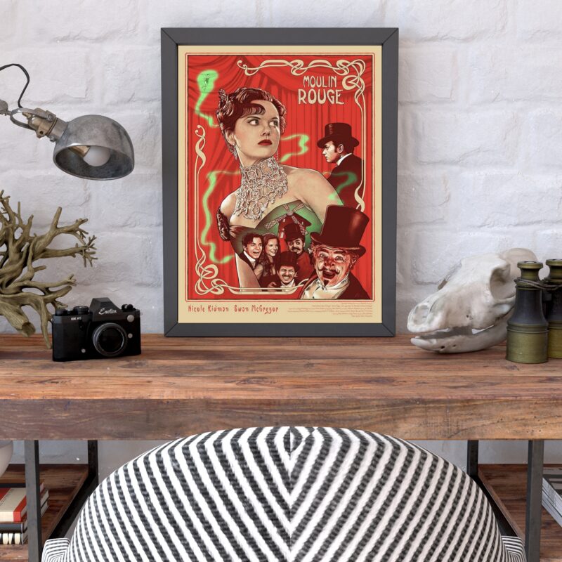 Quadro Poster Moulin Rouge B