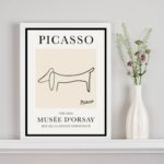 Quadro Poster Picasso - The Dog