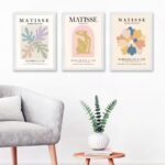 kit 3 Quadros Posters Matisse Candy Colors