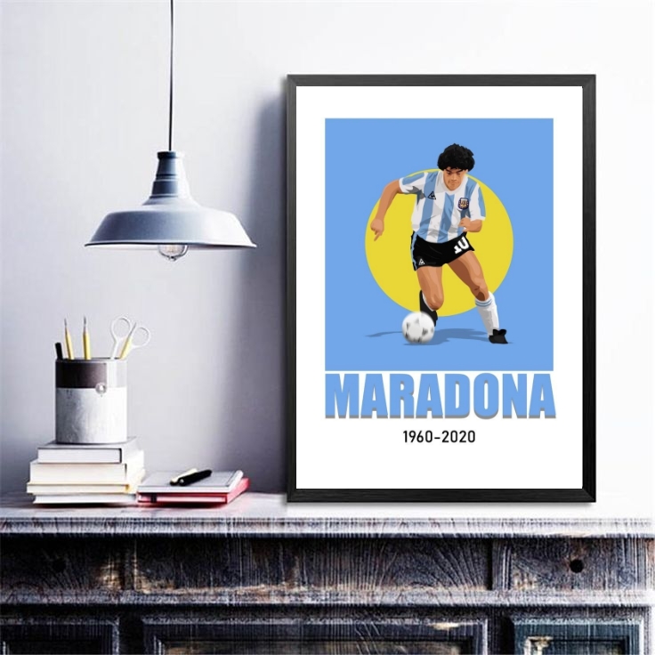 Quadro Decorativo Craque Maradona