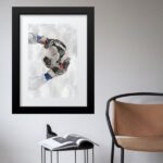 Quadro Futebol Goleiro - 60x48 Cm