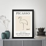 Quadro Arte Picasso - Flamingo