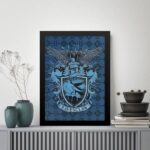 Quadro Decorativo Brasão Ravenclaw