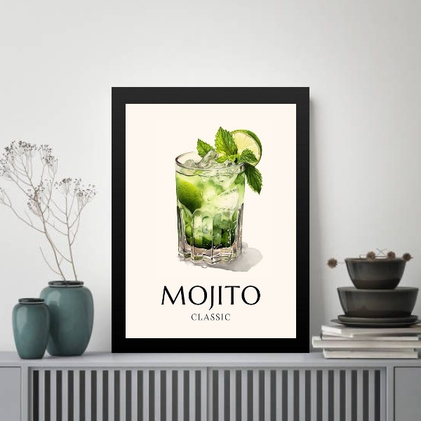 Quadro Decorativo Coquetel Mojito