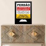 Quadro Evangélico Remédio Perdão