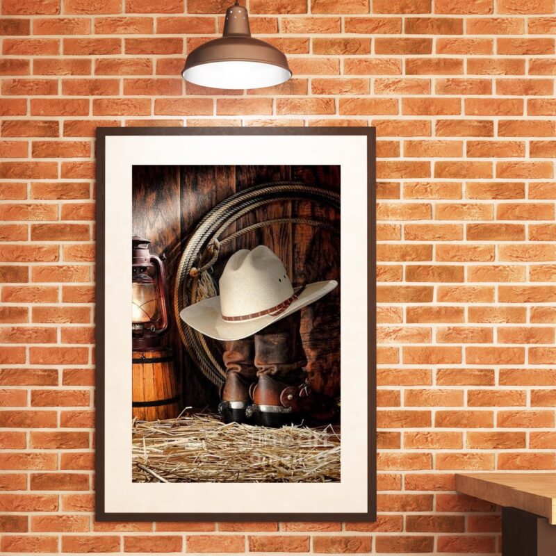 Quadro Fotografia Country - 60x48 Cm