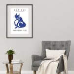 Quadro Matisse Gato - 60x48 Cm