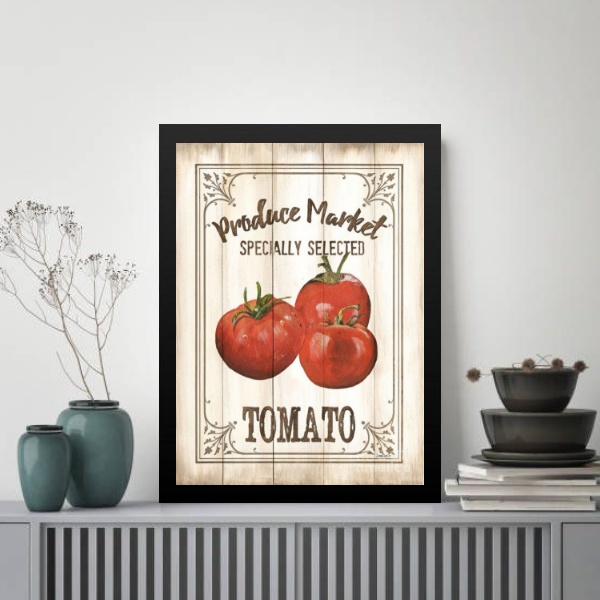 Quadro Vintage Para Cozinha Tomate