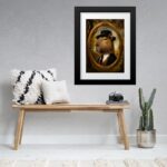 Quadro Capivara Vintage- 60x48 Cm