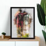 Quadro Decorativo Arte Futebol