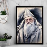 Quadro Decorativo Bruxo Dumbledore