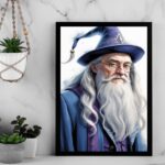 Quadro Decorativo Dumbledore - Bruxo