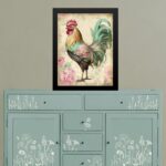 Quadro Decorativo Galo Vintage