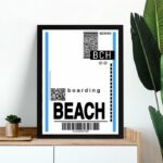 Quadro Decorativo Passagem Para Praia