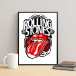 Quadro Rolling Stones Arte