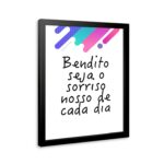 Quadro Bendito Seja O Sorriso