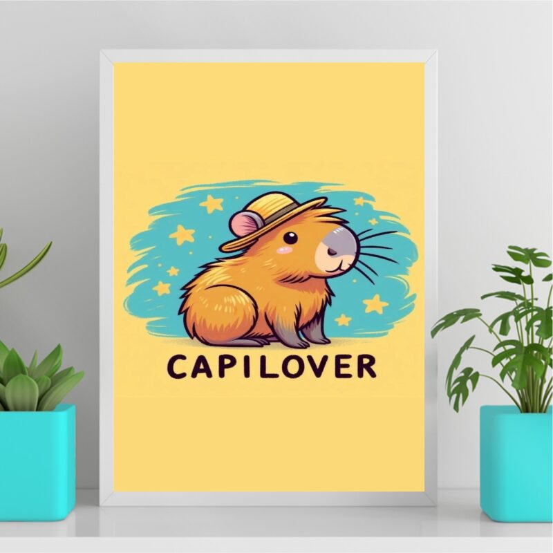 Quadro Capivara - Capilover B