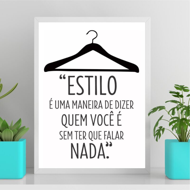 Quadro Decorativo Moda - Estilo B