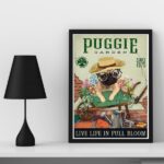 Quadro Decorativo Puggie Garden