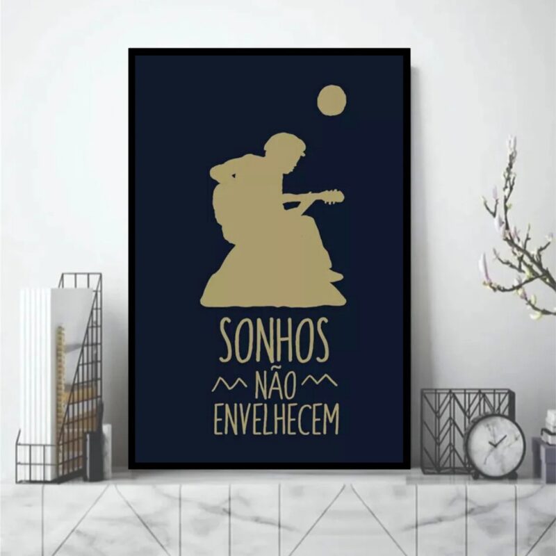 Quadro Decorativo Sonhos Não Envelhecem