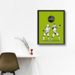 Quadro Decorativo Stormtrooper dance