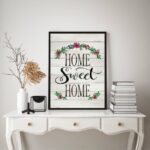 Quadro Home Sweet Home - Arabesco