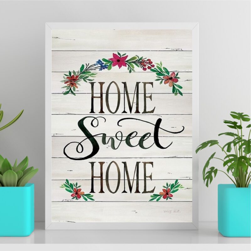 Quadro Home Sweet Home - Arabesco B