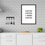 Quadro Minimalista Café - More Coffee