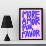 Quadro More Amor Por Favor