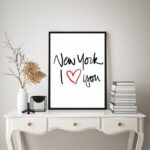 Quadro New York - I Love You