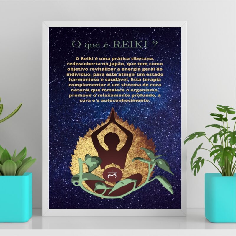 Quadro O Que é Reiki B