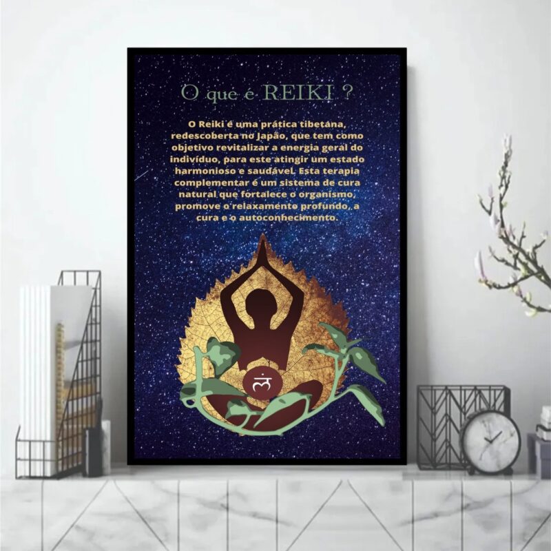 Quadro O Que é Reiki