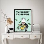 Quadro Stay Humble – Sr. Monopoly