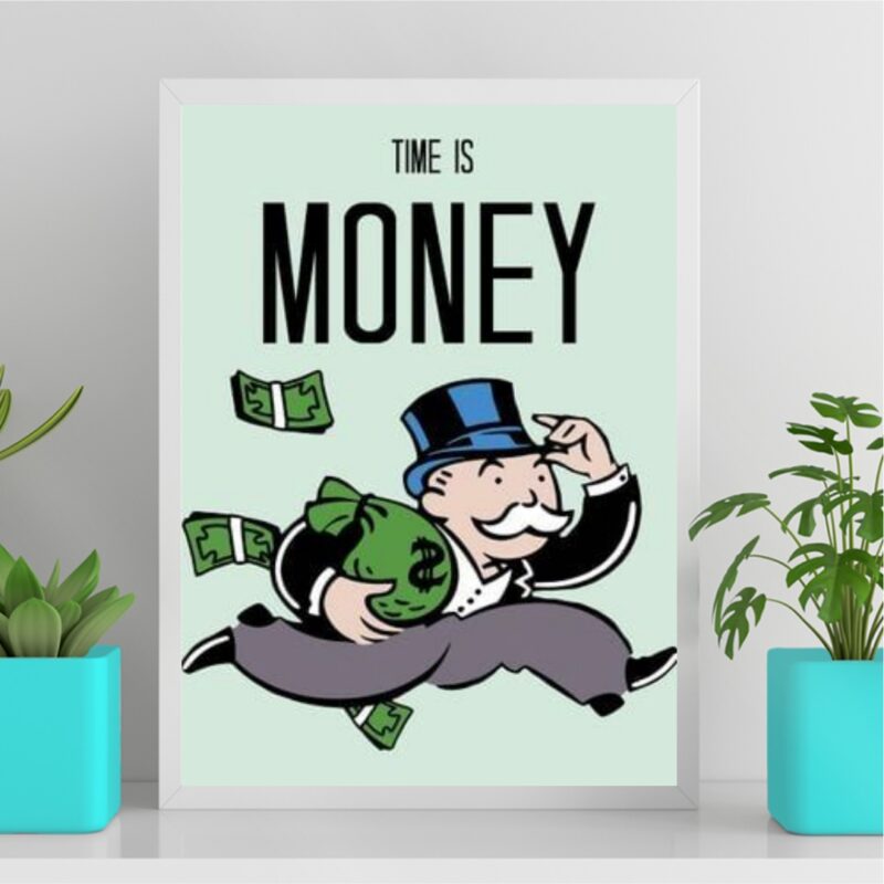 Quadro Time is Money – Sr. Monopoly B