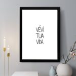 Quadro Decorativo Vévi Tua Vida